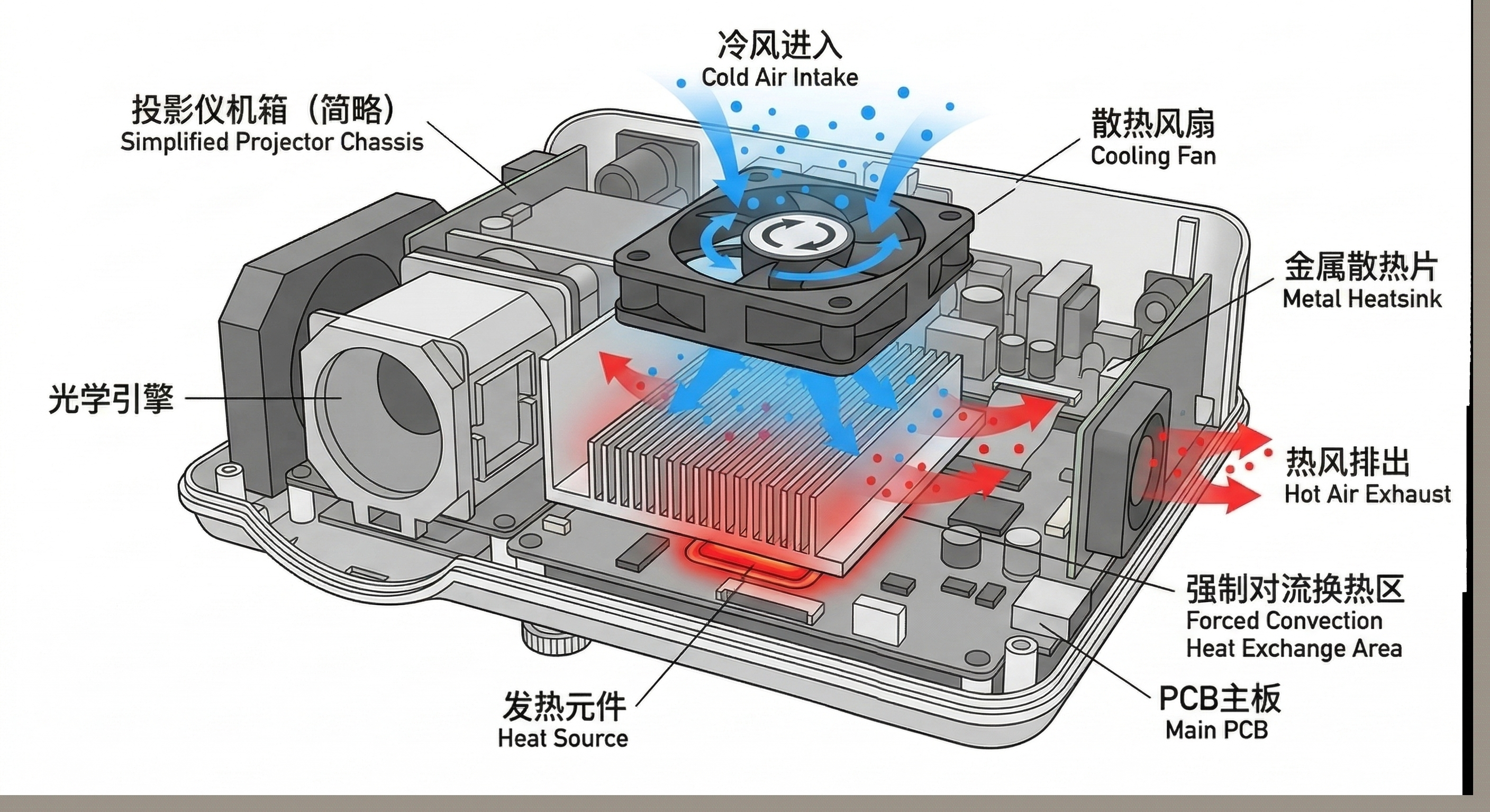 Projector Cooling Challenge