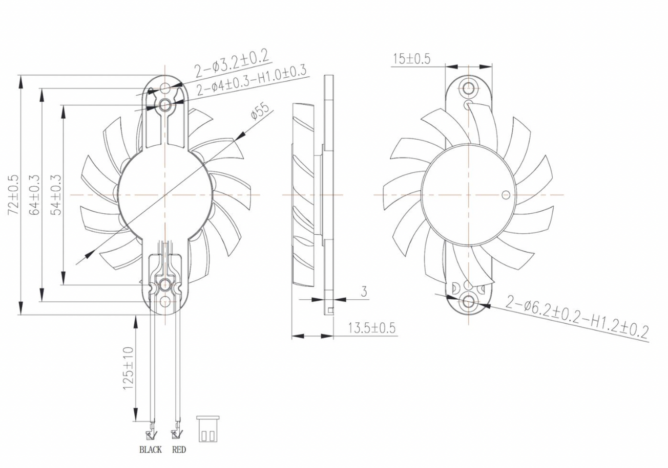 MG6010 Dimensions
