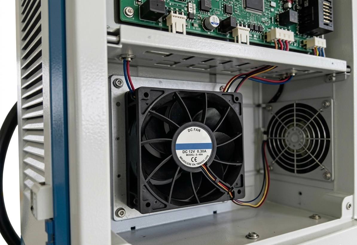 EV Charger Power Module Internal Components